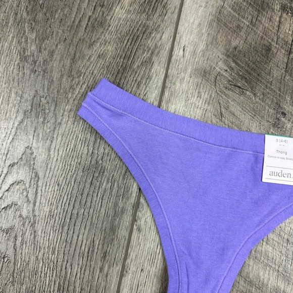 Auden Purple Stretch Thong - Picture 3 of 5